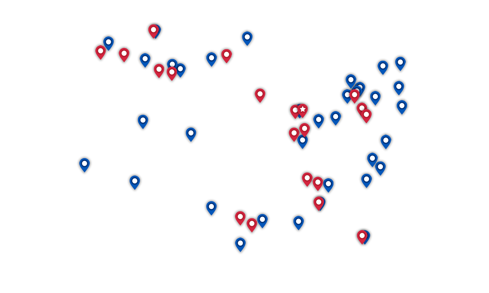 FS Locations Map